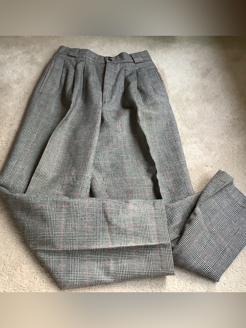 100% wool Vintage trousers Fully lined, vintage size 10